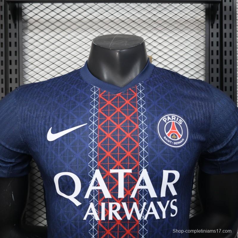25/26 Player Version PSG Home Jersey