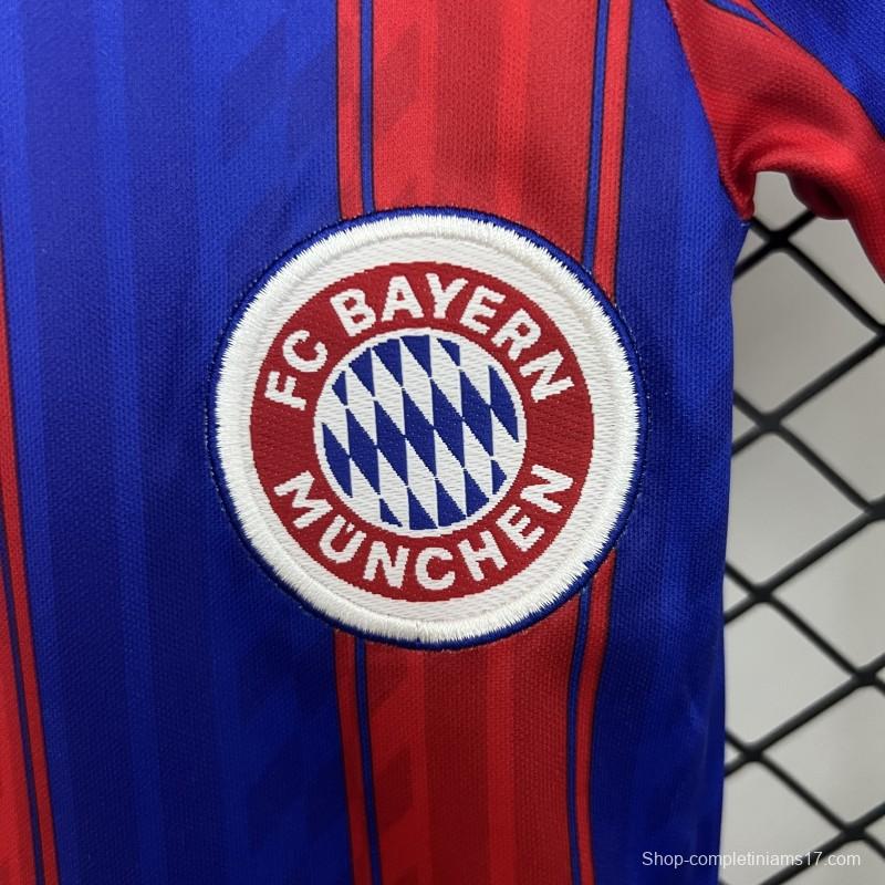 Retro 95/97 Kids Bayern Munich Home Size 16-28 Jersey