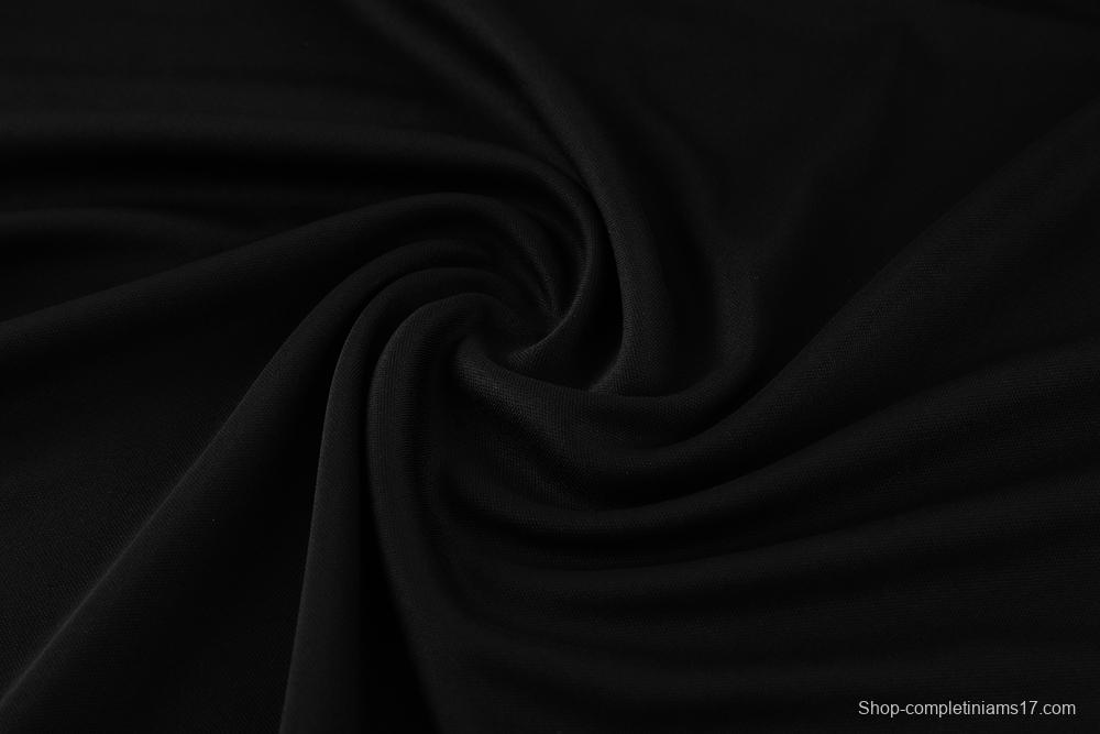 2025 Adidas Black Short Sleeve Jersey+Shorts