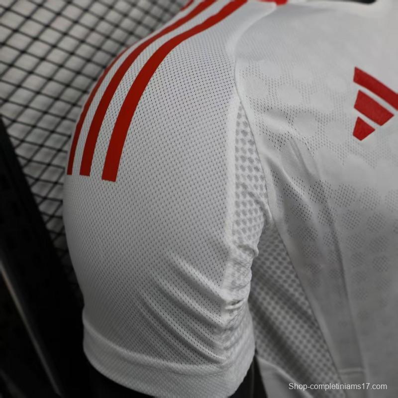 Player Version 25/26 Liverpool Away White Jersey