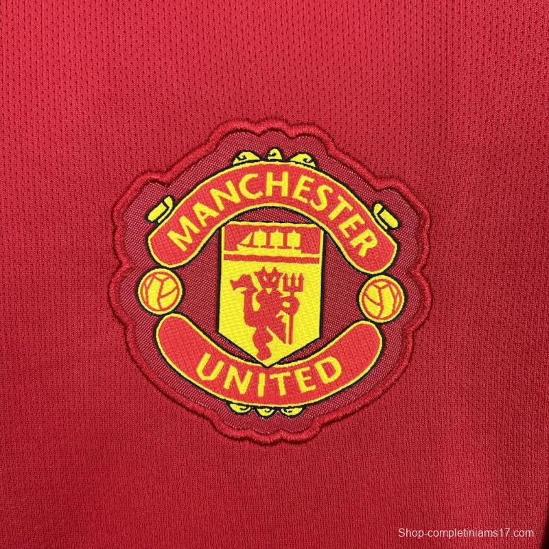 2025/26 Manchester United Home Women Jersey