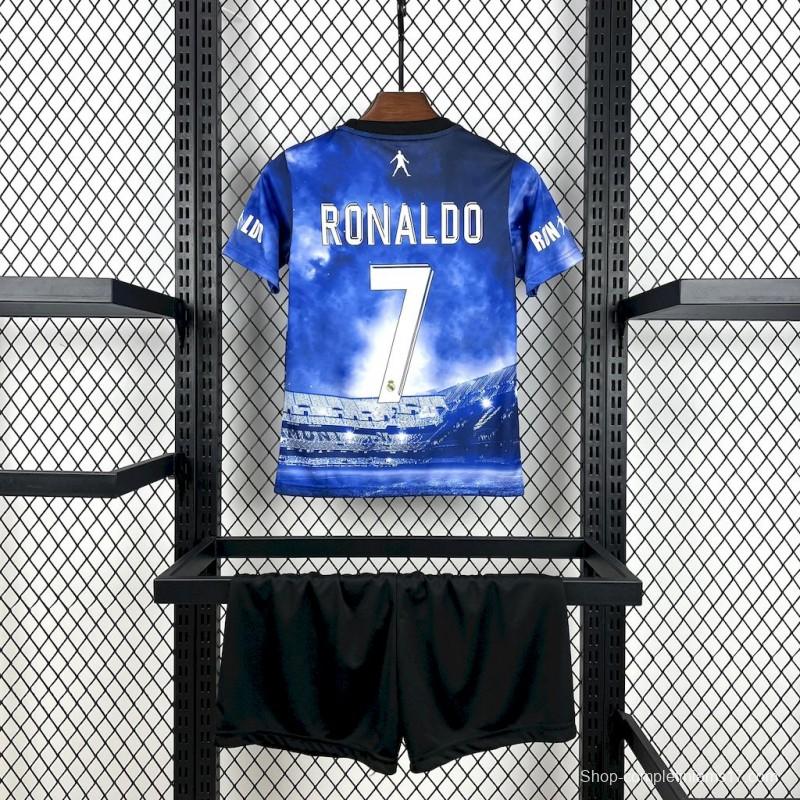 2025/26 Kids Cristiano Ronaldo Real Madrid Kit