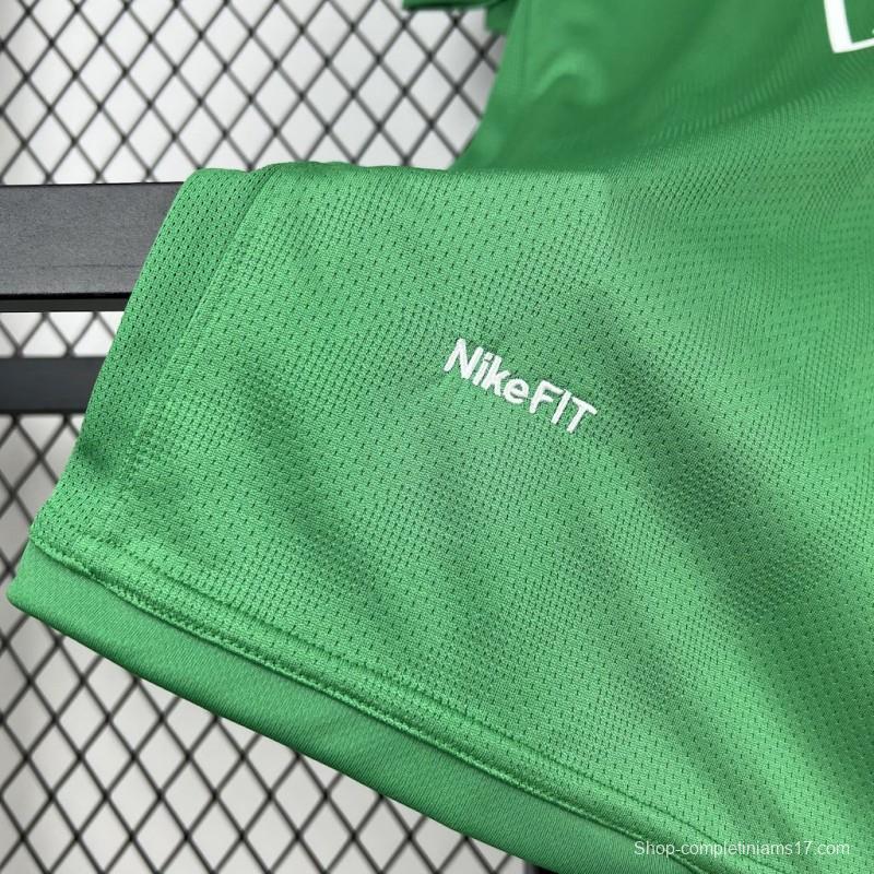 2007/08 Manchester United Green Goalkeeper Retro Jersey