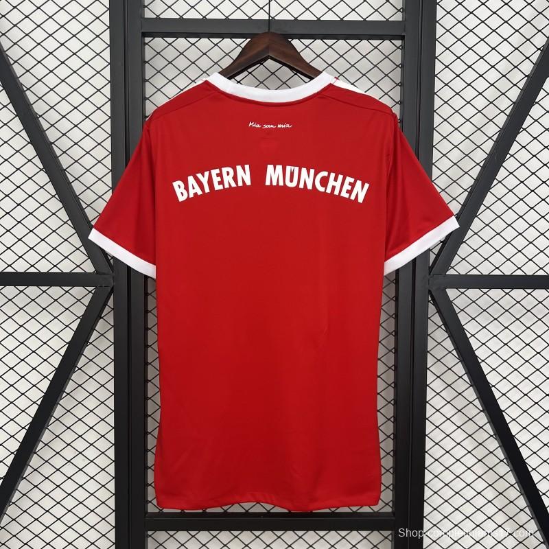 17/18 Retro Bayern Munich Home Jersey