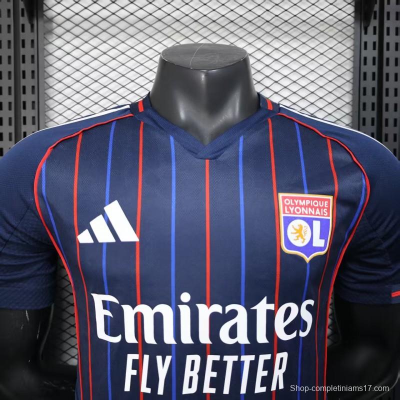 Player Version 25/26 Olympique Lyonnais/Lyon Away Jersey