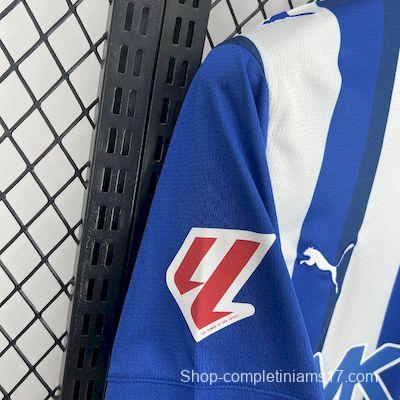 2025/26 Deportivo Alaves Home Jersey