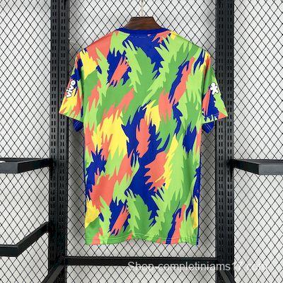 2025 Brazil Rainbow with Camouflage Pattern Jersey