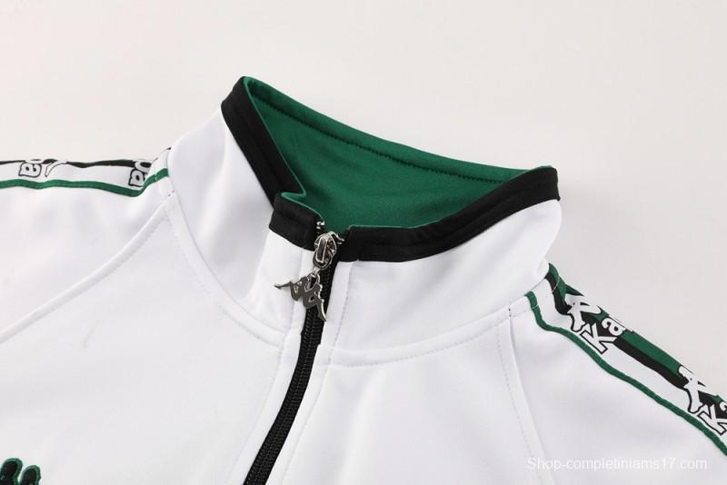 25/26 Real Betis WHITE/Black/Green Full Zipper Jacket + Long Pants