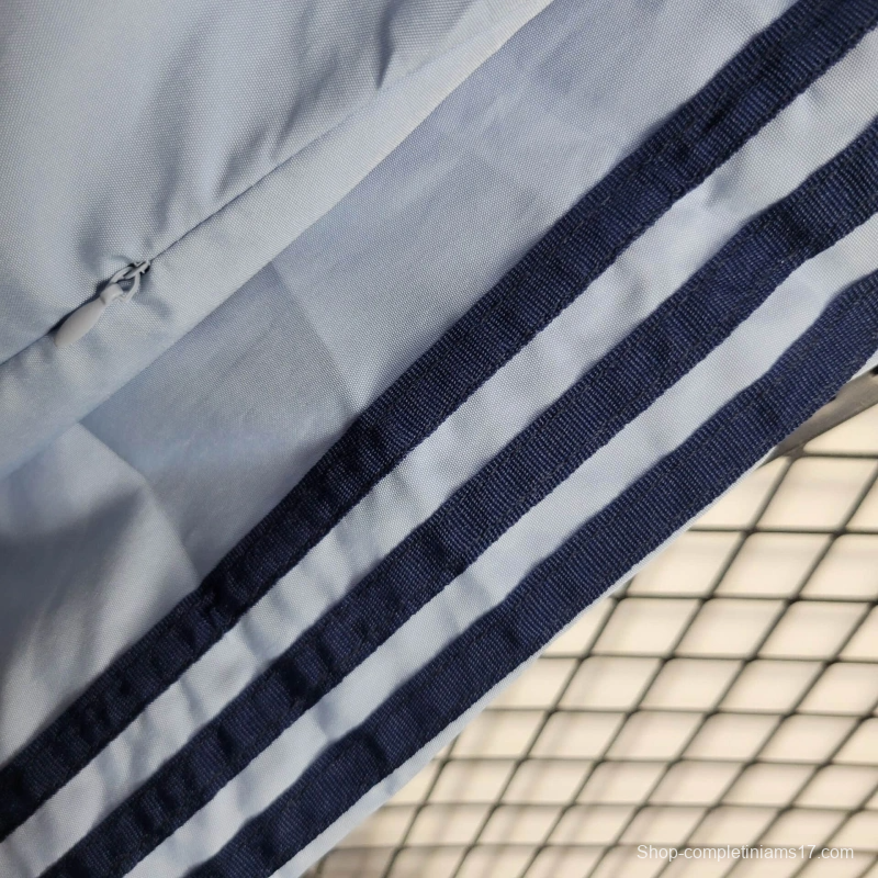 2025 Argentina Jacket Blue Windbreaker