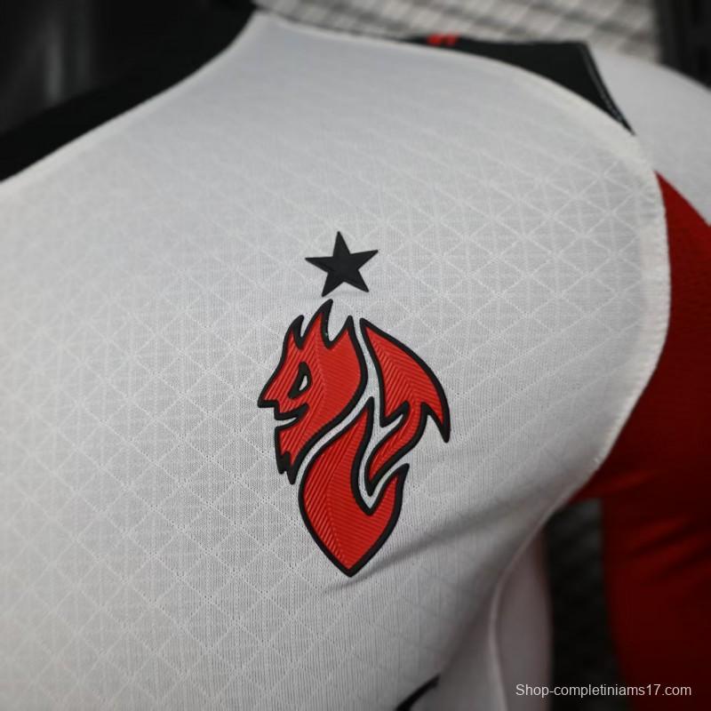 Player Version 25/26 AC Milan Away Long Sleeve Jersey