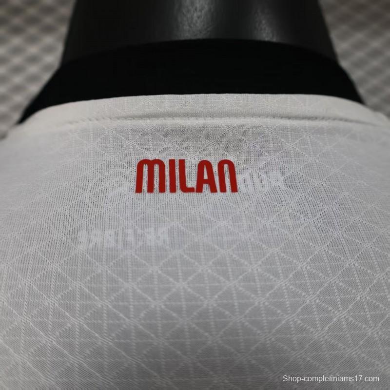 Player Version 25/26 AC Milan Away Long Sleeve Jersey