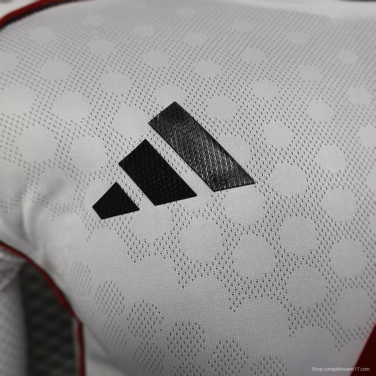 Player Version 25/26 River Plate Home Long Sleeve Jersey