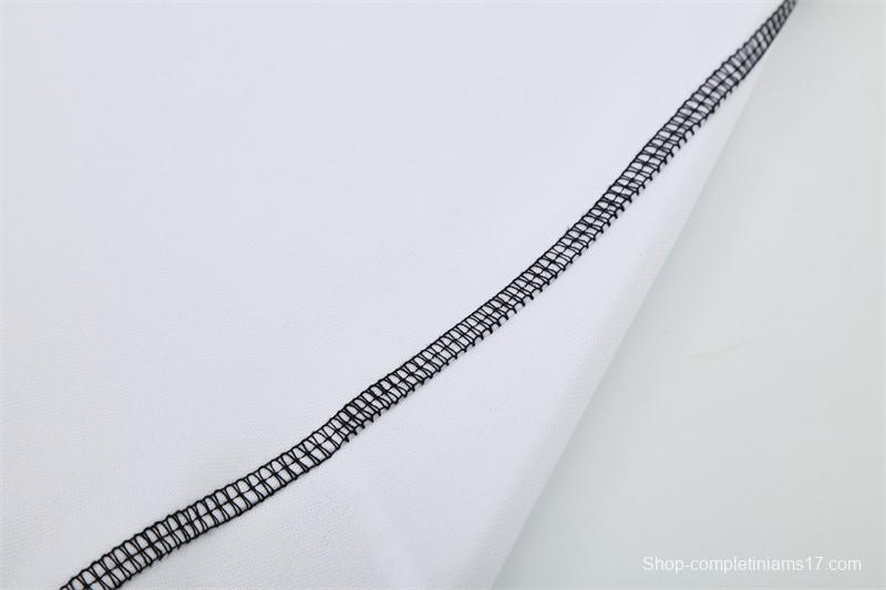 Retro 13/14 Real Madrid White Half Zipper Jacket