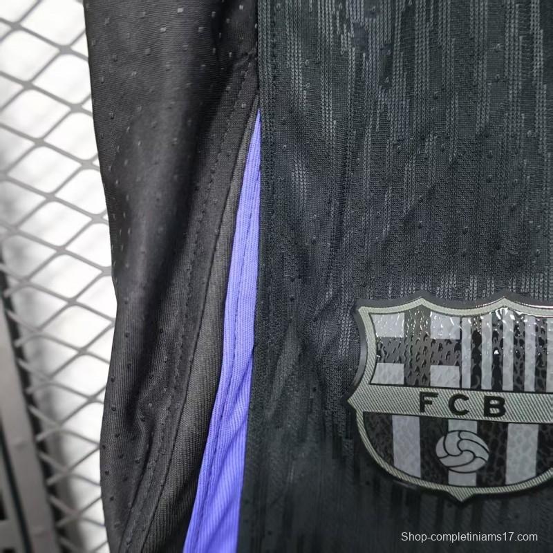 Player Version 25/26 Barcelona Black Shorts