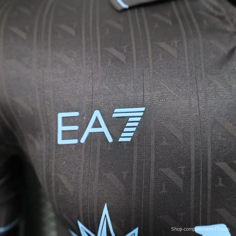 Player Version 25/26 Napoli Third Black Jersey