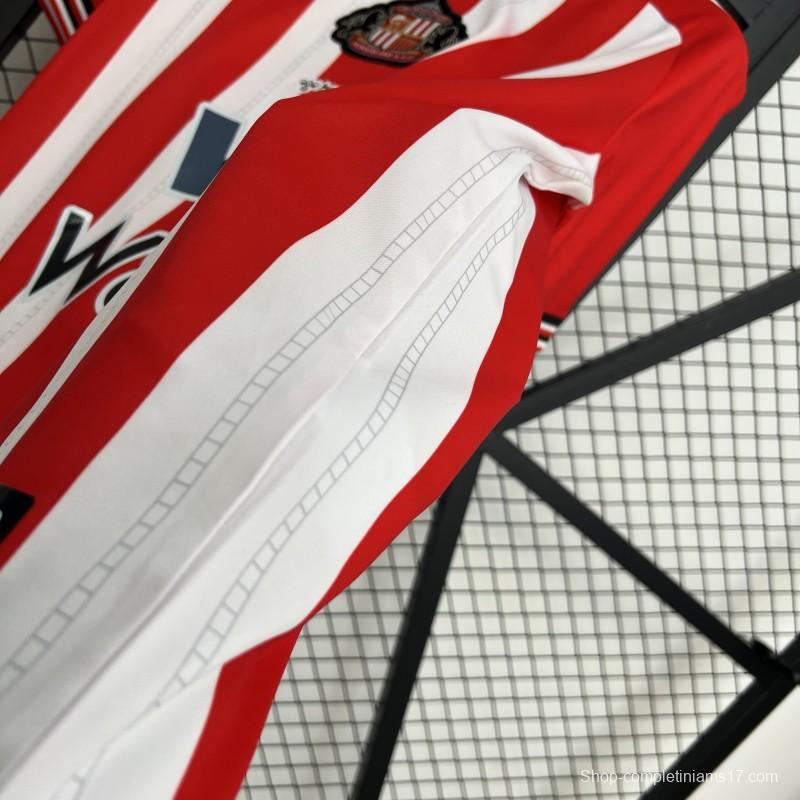 25/26 Sunderland Home Jersey