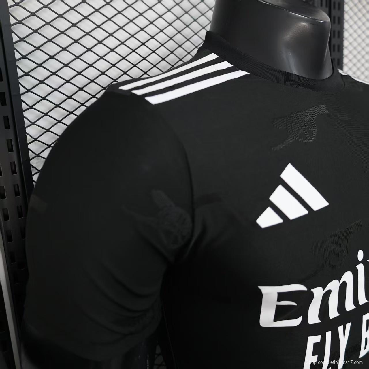 Player Version 25/26 Arsenal Black Pre-Match Jersey