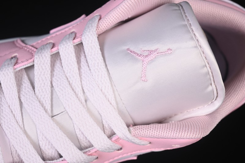 Nike Air Jordan 1 Low AJ1 Pearl Pink Low-top Casual Sneakers - 553560-614