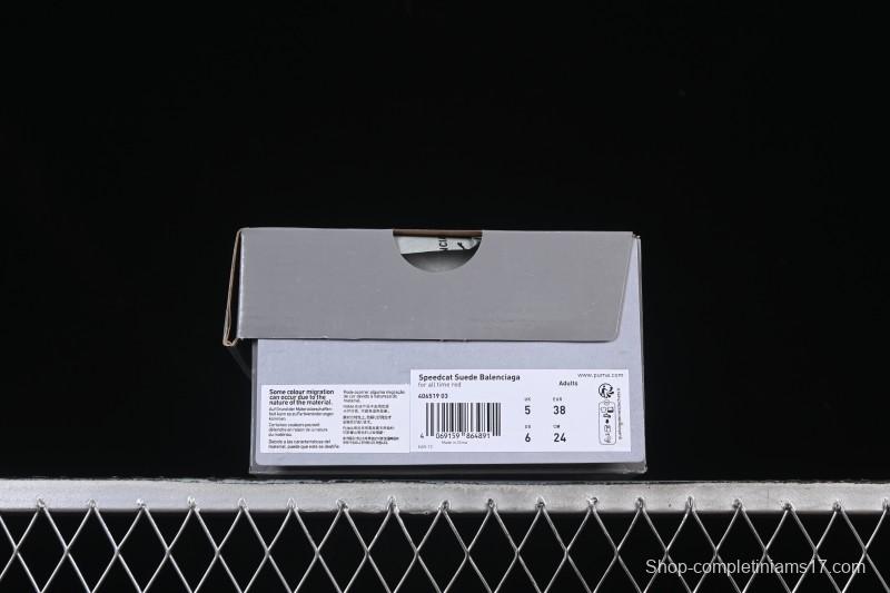 Puma The Open Product x Balenciaga Speedcat Low-Top Lifestyle Casual Shoes - 406519-03