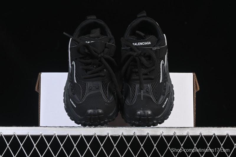 Balenciaga Non-Slip Wear-Resistant Casual Kids Shoes Black