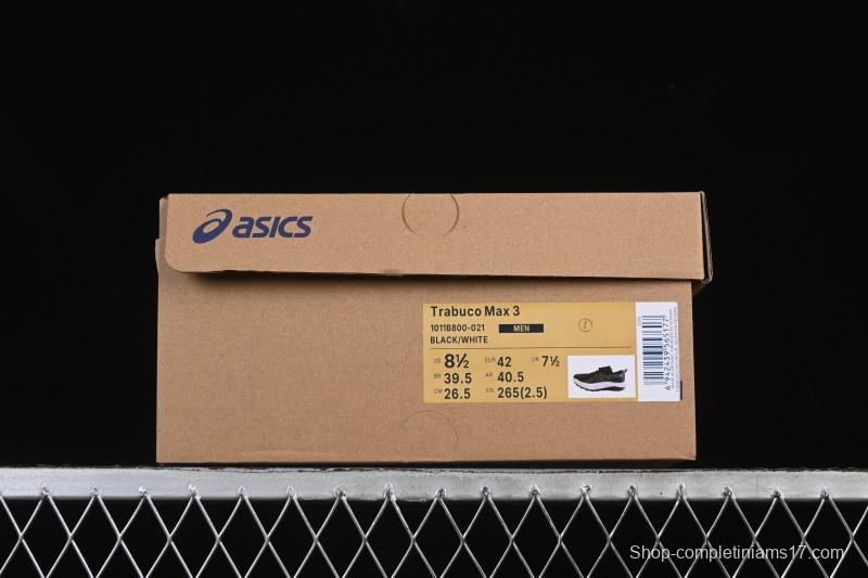 Asics Trabuco Max 3 Sports Casual Breathable Professional Running Shoes - 1011B800-021
