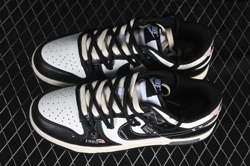Nike SB Dunk Low Custom Strap Low-Top Casual Skate Shoes - DD1391-100