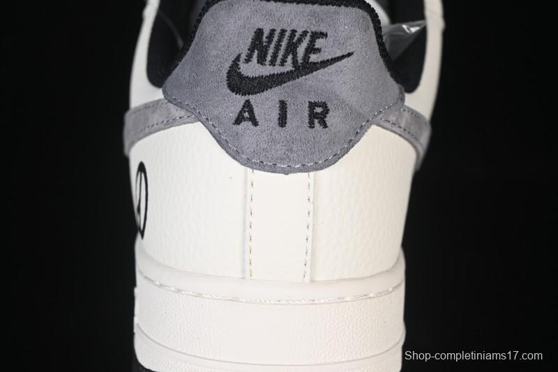Nike Air Force 1 '07 Low G-Dragon Collaboration Daisy Beige Black Grey Casual Sneakers - QW5606-265
