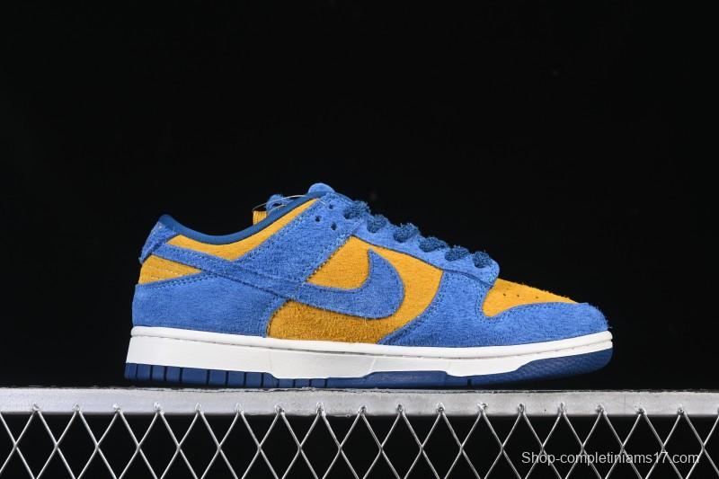 Nike Dunk Low Panda Blue Orange Low-Top Casual Skate Shoes - IH7648-700