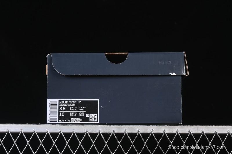 Nike Air Force 1'07 Low Casual Sneakers - IB7677-100