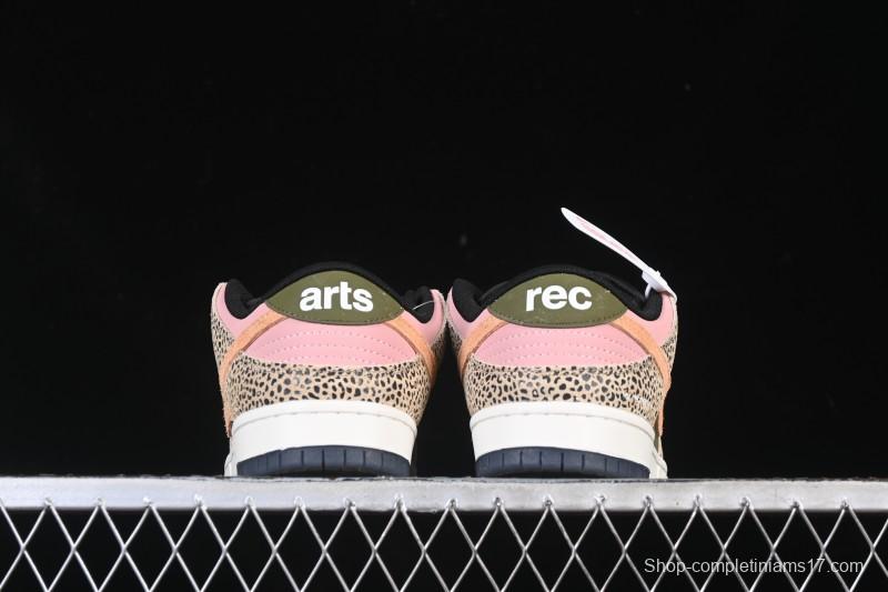 Nike SB Dunk Low Pro Arts-Rec Skateshop Collaboration Low-Top Casual Skate Shoes - IH3211-200