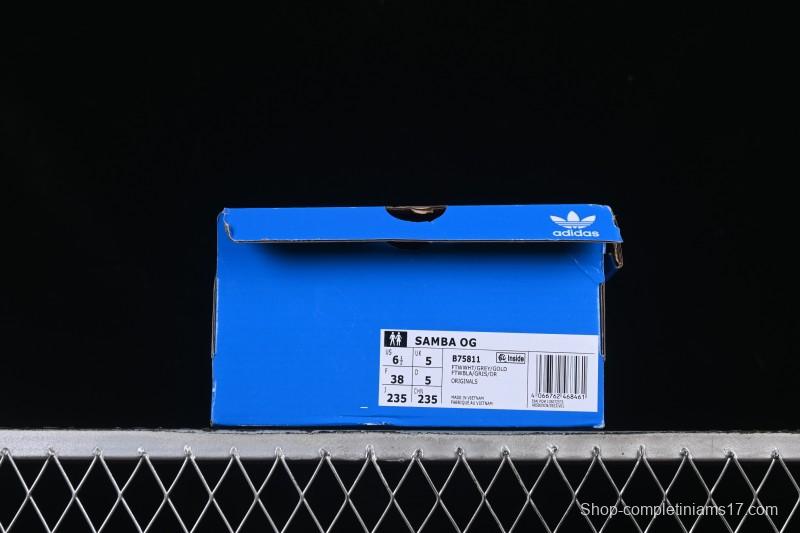 Adidas Samba OG Classic Casual Sneakers - B75811