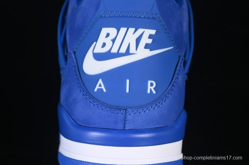Nike Nigel Sylvester x Air Jordan 4 Retro Blue Collaboration Basketball Shoes - HF4340-400