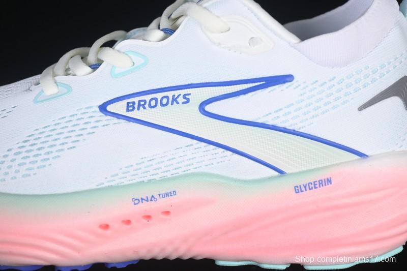 Brooks Glycerin 22 Cushioned Marathon Nitrogen Running Shoes - 1204341B110