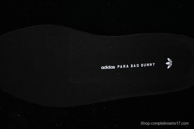 Adidas Gazelle Indoor Bad Bunny Collaboration Retro Low-Top Skate Shoes - JS5054