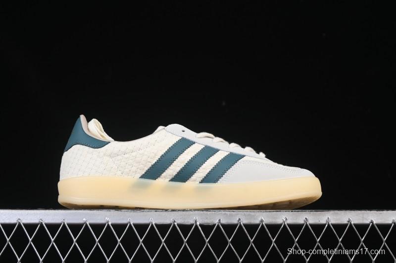 Adidas Originals Gazelle Indoor Retro Casual Slip-Resistant Wear-Resistant Low-Top Skate Shoes - JR3837