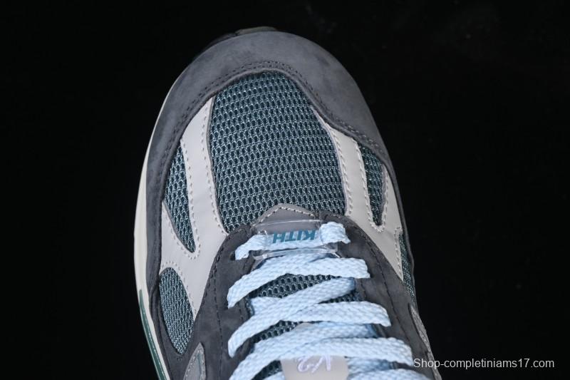 New Balance Kith x New Balance Made In USA M991 Classic Versatile Dad Shoes Casual Athletic Running Shoes - U991KH2