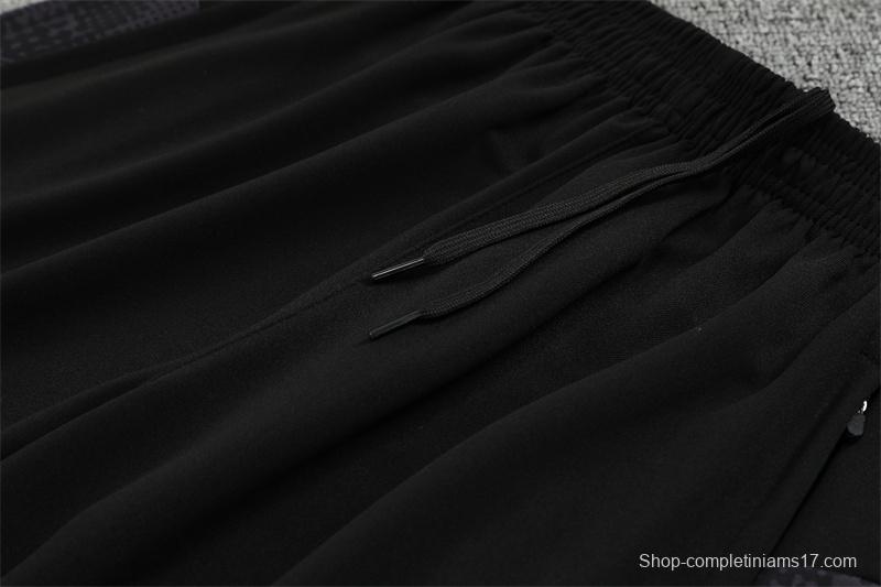 25/26 AC Milan Red Camouflage Half Zipper Jacket+Long Pants