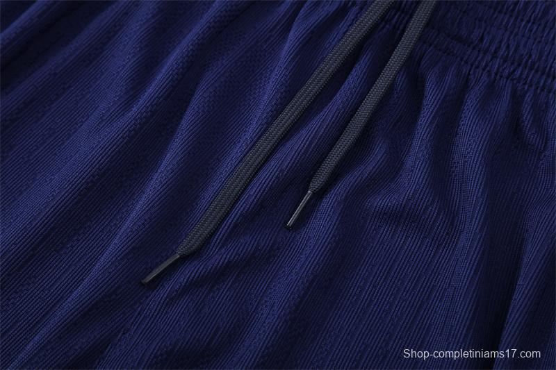 Player Version 25/26 Barcelona Royal Blue T90 Half Zipper Jacket+Long Pants