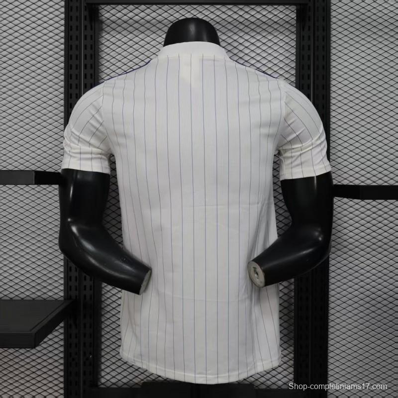 Player Version 25/26 Chelsea White Adidas Original Casual Jersey