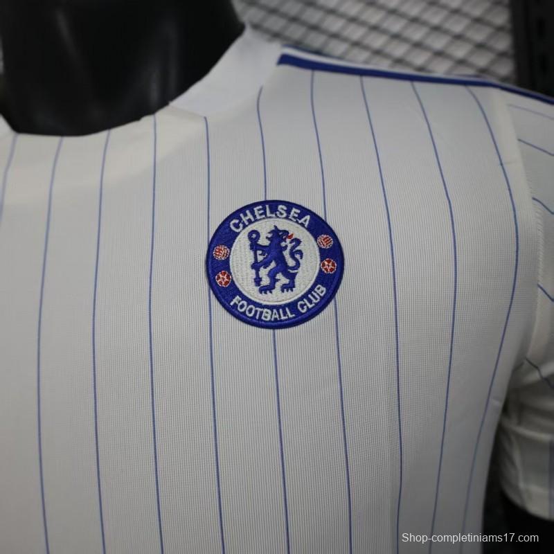 Player Version 25/26 Chelsea White Adidas Original Casual Jersey