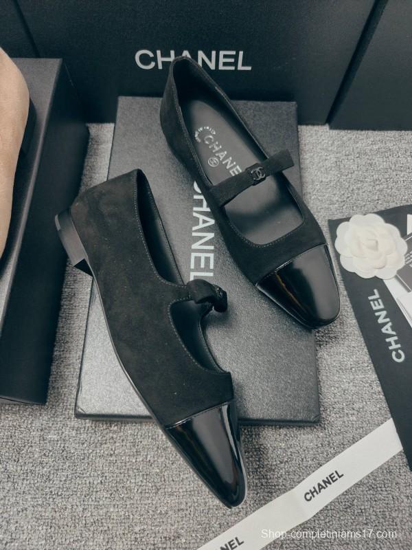 Chanel Classic Slingback Bow Flats - LY00290