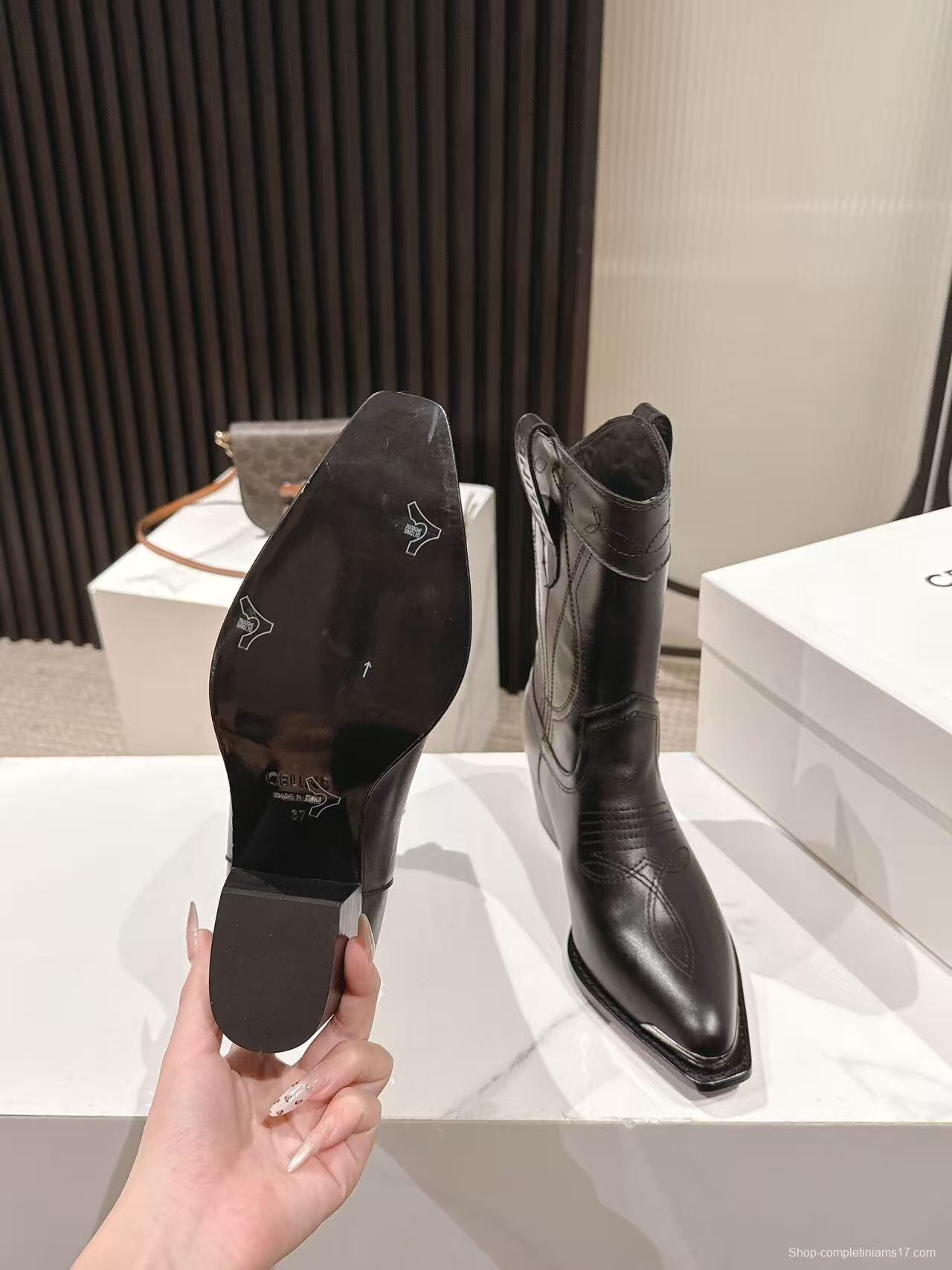 CELINE Fashion Boots 2025 SS Collection with Arch of Triumph Logo - LY00440