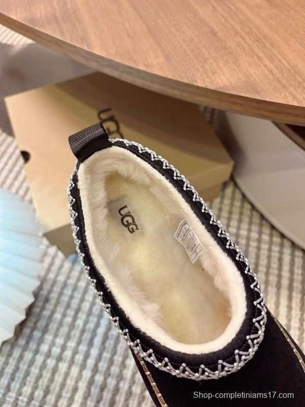 UGG Ethnic Tazz Series Thickened Heightening Slippers One-Step On - MJ00220
