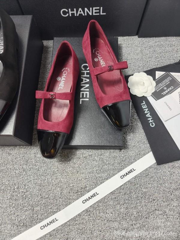 Chanel Classic Slingback Bow Flats - LY00290