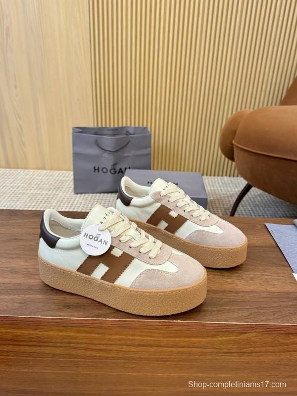 Hogan Platform Series H698 Thick Sole Casual Sneakers - H698