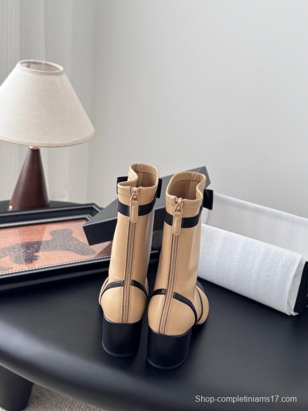 Chanel 2025 SS New Bow Ankle Boots - LY00