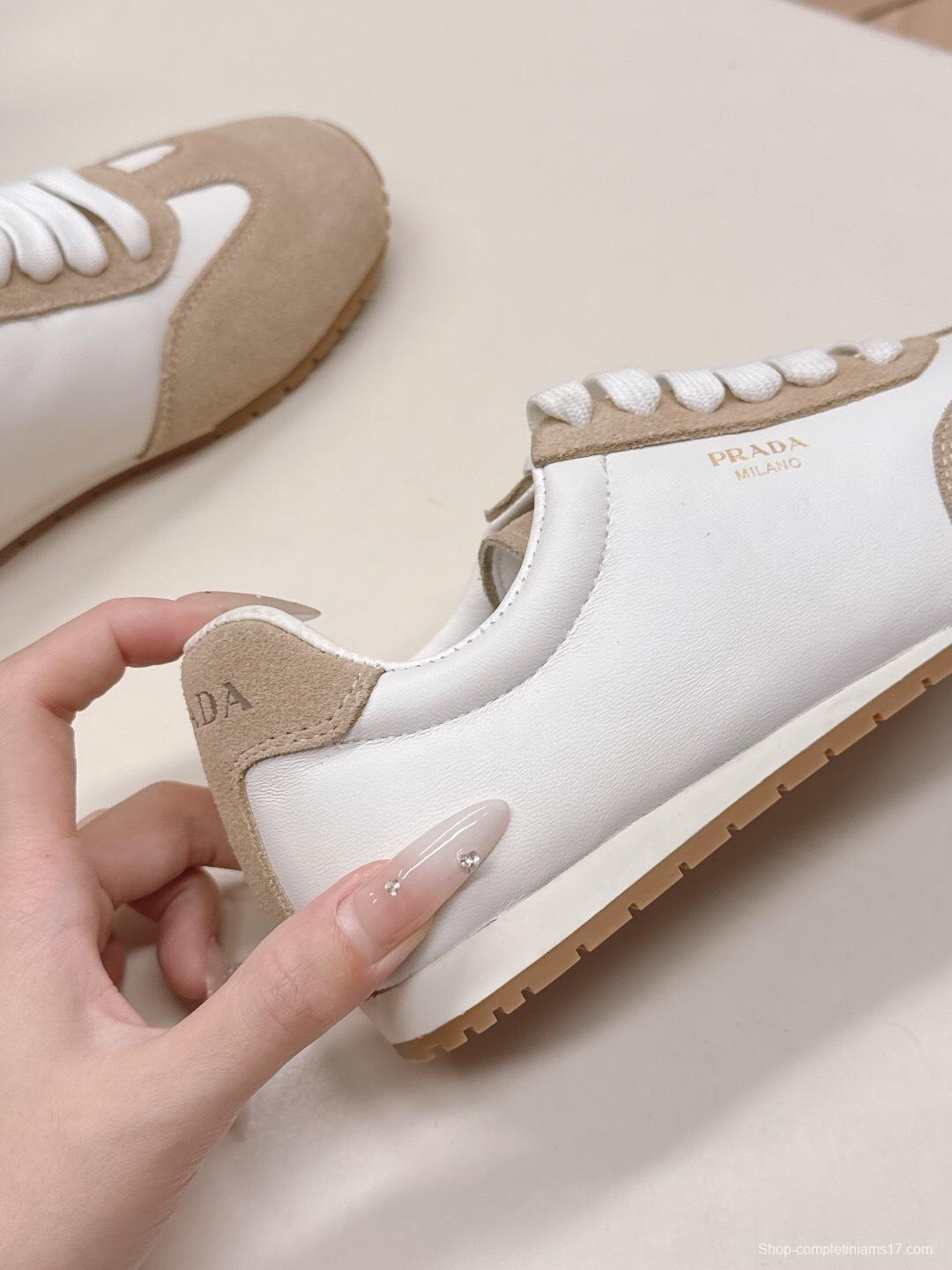 Prada 2025 SS New Agate Sneaker Derby Training Sports Shoes - LY00300