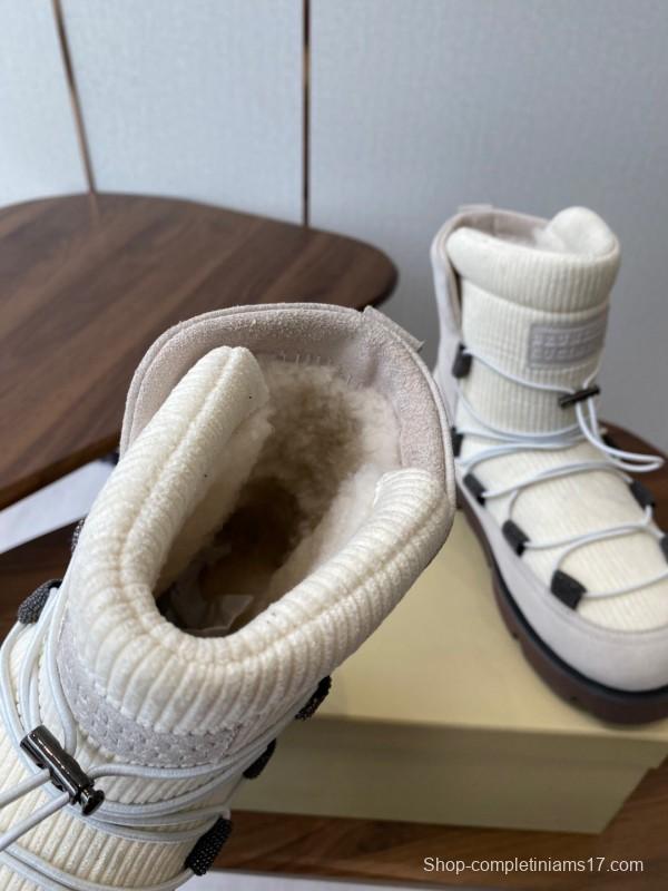 Brunello Cucinelli Open Walk Ankle Boot Winter Snow Boots - AS00410