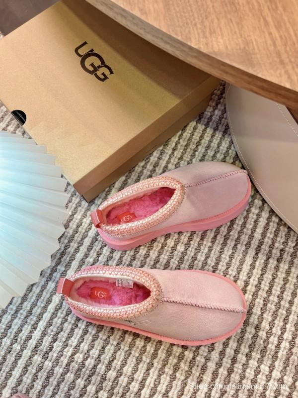 UGG Tazz Platform Wool Slippers - MJ00230