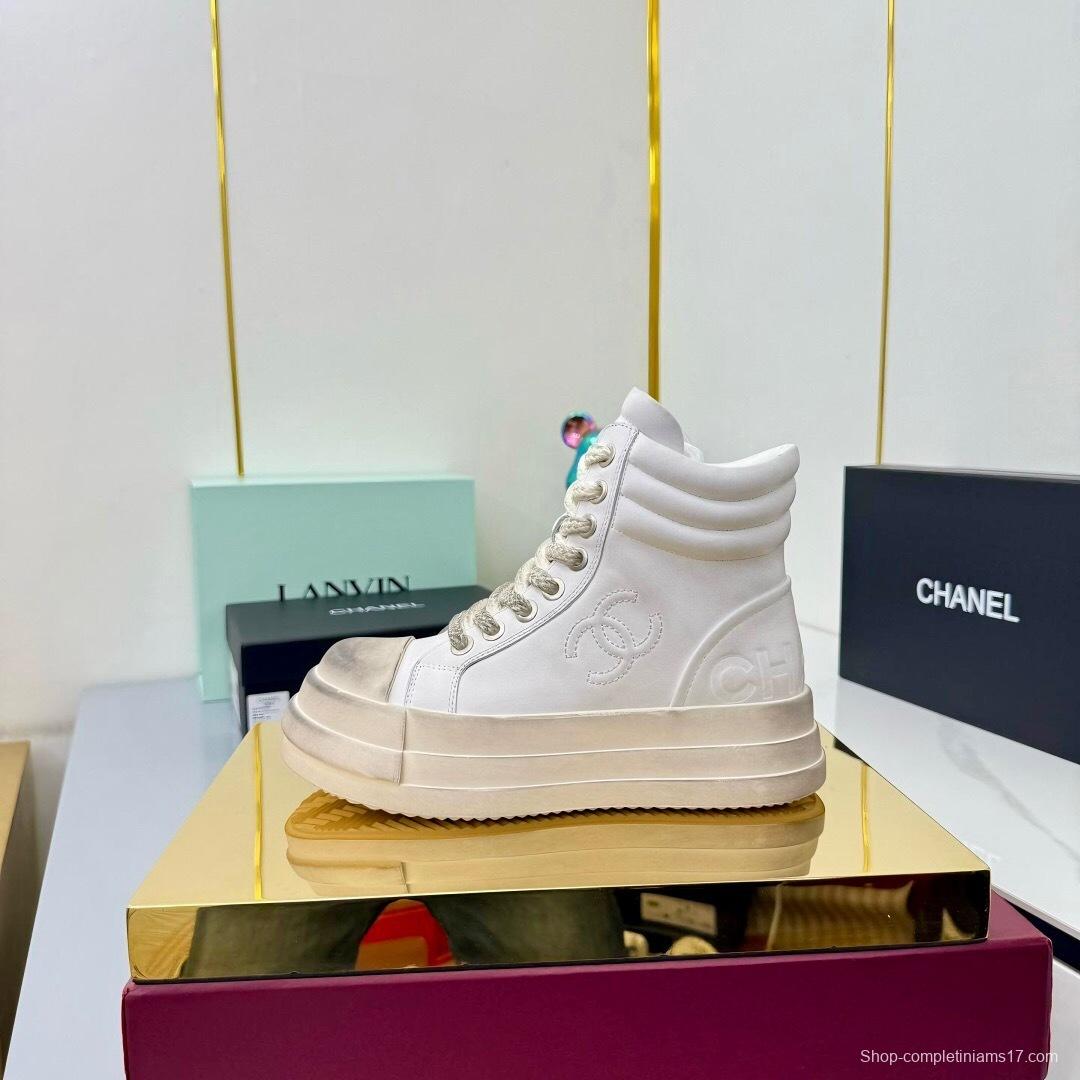 Chanel 2025 SS Short Boots Essential Autumn Winter Heavy Duty Style - LY00400